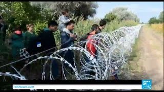 La Hongrie érige un mur à sa frontière pour lutter contre l'afflux de réfugiés