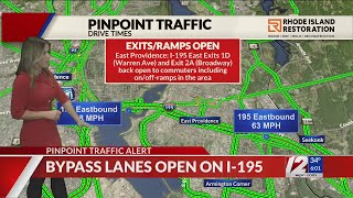 TRAFFIC NOW: 6 AM Friday I-195 closure update