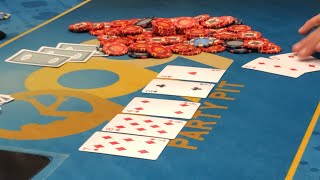 Mini Vlog #1 - In a 3-bet pot with 23 and winning a huge pot!!!