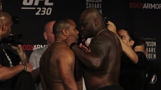 Daniel Cormier vs. Derrick Lewis Final Face Off | UFC 230 Ceremonial Weigh Ins