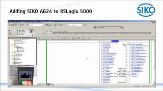 SIKO - Adding SIKO AG24 to RSLogix™ 5000