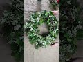 make a christmas wreath for $1 diychristmas christmasdecor wreaths wreath