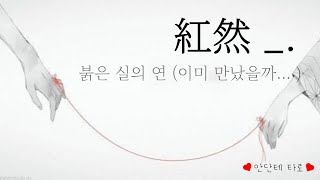 [타로/애정] 붉은 실의 연 [홍연] 나의 운명의 상대, 이미 만났을까요...? 붉은 실로 맺어진 인연을 확인해 봅니다.