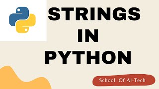 4.Learn Python Strings in 5 Minutes