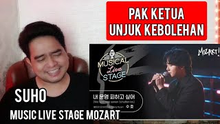 Reaction SUHO EXO - MUSIC LIVE STAGE MOZART