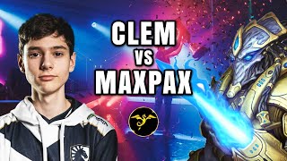StarCraft 2 - CLEM vs MAXPAX! - ESL Open Cup #107 Europe