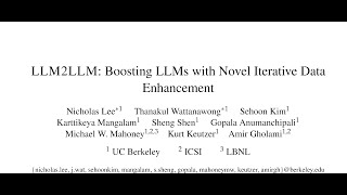 LLM2LLM: Boosting LLMs with Novel Iterative Data Enhancement