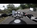 mini monster v twin vtr250 raw audio pov