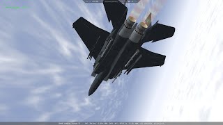 Falcon 4 Allied Force (2005) - F-15E Strike Eagle-Factory destroyed-4xMiG-29SM downed - Bad weather