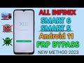 Infinix Smart 6 Frp Bypass Android 11| All Infinix Smart 5/Smart 6 Google Account Bypass| Without Pc