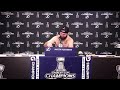 full nikita kucherov postgame press conference on canadiens fans vasilevskiy and stanley cup win