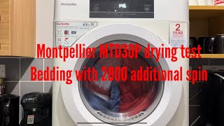 Montpellier MTD30P: bedding with 2800 additional spin