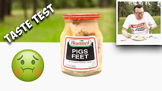 Pickled Pigs Feet Taste Test