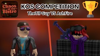 KOS COMPETITION: VS ASHFIRE | Chaos at the Bistro GAMEPLAY in 4K (UHD)