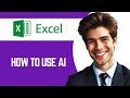 How To Use AI In Excel Sheet | Get ChatGPT For Excel Sheet