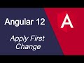 Angular 12 tutorial #4 Hello World | Make first change
