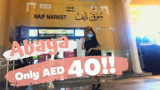 Cheap and best Abaya in Dubai | Naif Souk | Dubai 2020 Travel Vlog | 杜拜旅遊