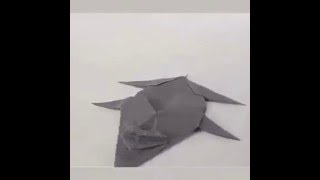 How to fold an origami rhino with Mabona