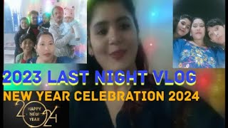 New Year Celebration | My last vlog? | 31 dec night 🌃 | New Year 2024 | #vlog #lastvlog2023