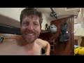 23 days alone across the Atlantic in a small boat