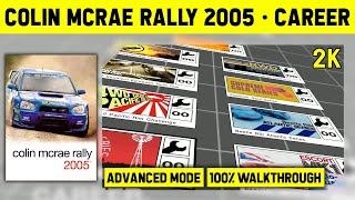 Colin McRae Rally 2005 - 100% Career Walkthrough - Part. 1 - No Commentary Longplay - 1440p