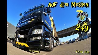 Auf drei Messen / Truck diary #249