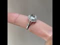 glassy jade cabochon ring njr030