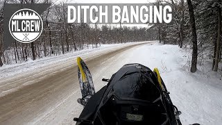 Ditch Banging Race Sleds | ZR 6000 SX , MXZX 600 RS