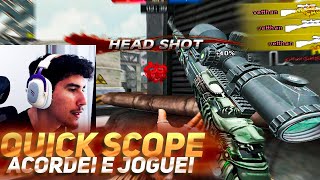 ACORDEI e JOGUEI MUITO! DEIXEI A TELA ESTICADA NO POINT BLANK!