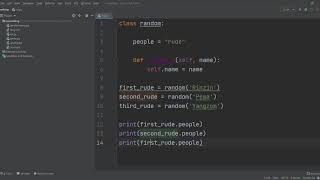 Python Tutorial for Beginners(part 2) class variable vs instance variable