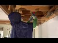 renovating my 80s kitchen demolishing drop ceiling kitchen reno renovation diy