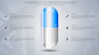 Pharmaceutical, Medical, Medicine, Business Presentation Slide in Microsoft Office365 PowerPoint PPT