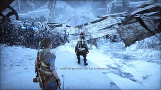 God of War Ragnarök - Sindri tells Atreus the truth about Brok