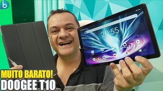 MENOS de 730 Reais! BOM, BARATO e CHEIO DE ACESSÓRIOS! TABLET DOOGEE T10