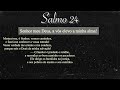 salmo 24 sl 24 senhor meu deus a vós elevo a minha alma