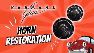 Karmann Ghia Horn Restoration