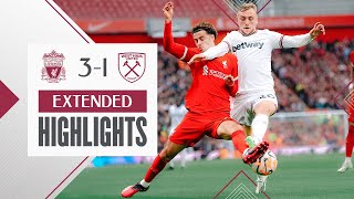 Extended Highlights | Liverpool 3-1 West Ham | Premier League
