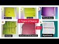 How to make 6 basic types of seams #seams #sewing #stitches