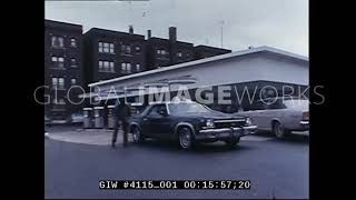 Gas Shortage Lines - Detroit 1974