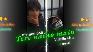 hizruuu boii × tere Nainon main / editz by- villaiinn editz #trending #viralreels #viralvideo