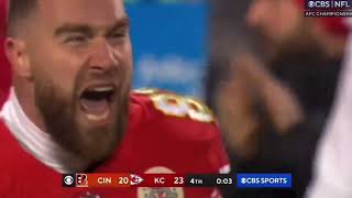 Chiefs Full Game Winning Drive | Bengals vs Chiefs | 2023 AFC Championship