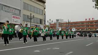 第77回 くしろ港まつり 音楽パレード [ 釧路湖陵高等学校 ] 2024 08/04 14:24 ( 北海道 釧路市 )