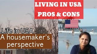 Living in USA: Pros and Cons| Life in USA - A homemaker Perspective