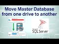 Move Master Database from one drive to another in SQL server || Ms SQL