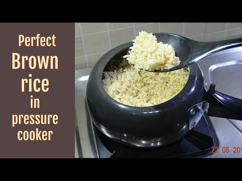 How to cook perfect Brown rice in pressure cooker | Brown Rice Recipe | Rice recipe | KabitasKitchen How to cook perfect Brown rice in pressure cooker | Brown Rice Recipe | Rice recipe | KabitasKitchen