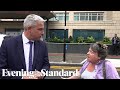 Health Secretary Steve Barclay heckled by angry woman about ambulance delays