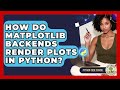 How Do Matplotlib Backends Render Plots In Python? - Python Code School