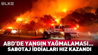 ABD'de Yangın Yağmalanması Başladı Sabotaj İddiaları Hız Kazandı! #haber