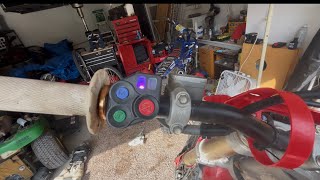 How to activate Launch Control on a 2022 CRF450R, 450RX, 450RWE.