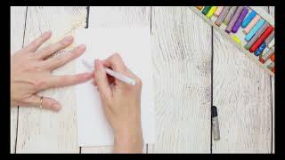 Crayon transfer method